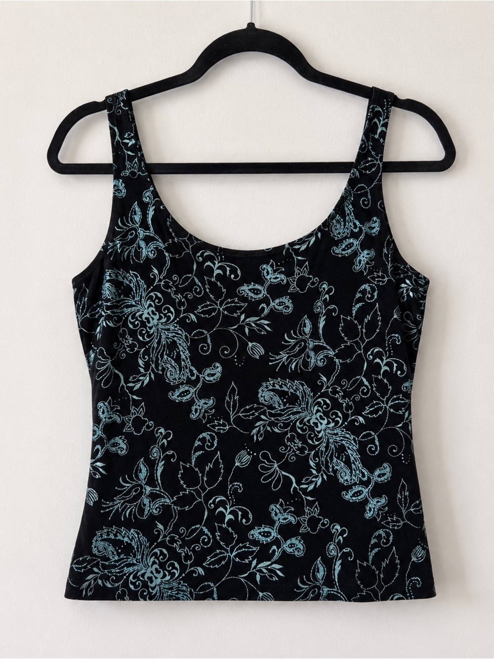 Y2K Glitter Mesh Tank Top ✨ Sz Medium